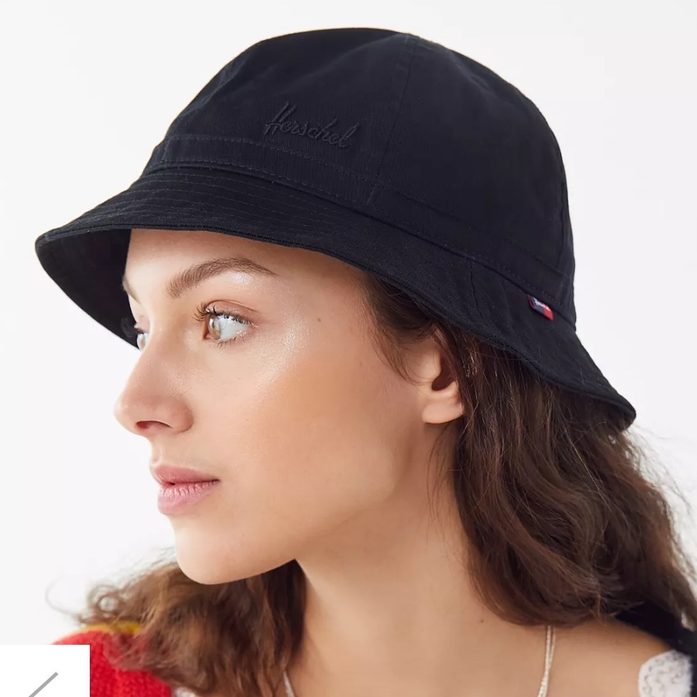 Herschel Supply Company Black Bucket Hat